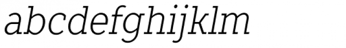 TT Slabs Condensed Light Italic