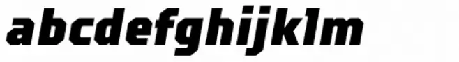 TT Squares Condensed Black Italic