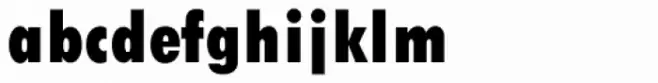 Twentieth Century Std Condensed UltraBold