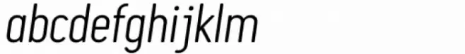 Tylbor Extra Light Italic