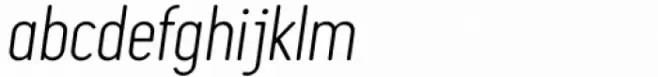 Tylbor Thin Italic