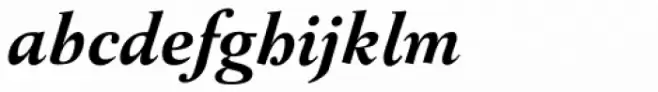 Tyma Garamont SemiBold Italic