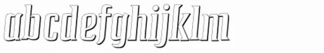 Tynne Italic Shade