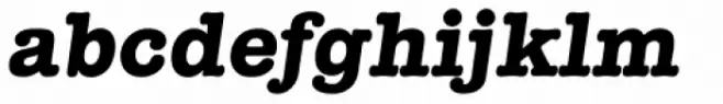 Typewriter Serial ExtraBold Italic