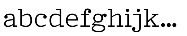 Typist Slab Prop Regular
