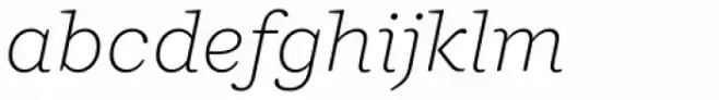 Ulises Extra Light Italic