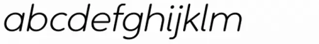 Ultima Light Italic