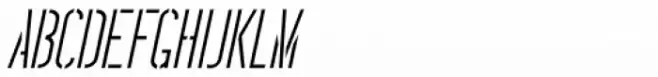 Ultra Thin Stencil Oblique JNL