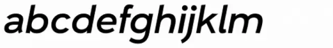 Umba Sans Medium Italic