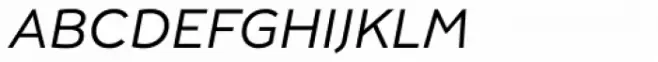 Umba Sans SC Light Italic