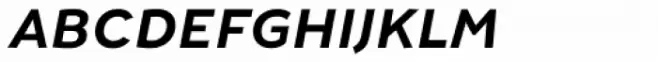 Umba Sans SC Medium Italic