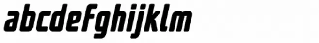 UNicod Sans Condensed Bold Italic