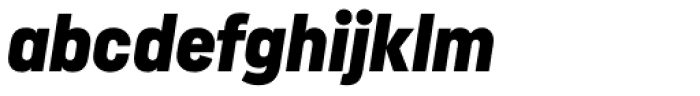 Uniform Italic Cond Black Italic
