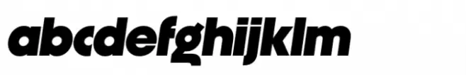 Unigeo 64 Extrabold Italic