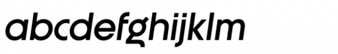 Unigeo 64 Medium Italic