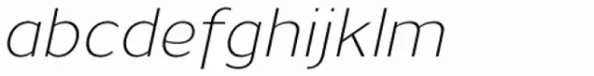 Uniman Light Italic