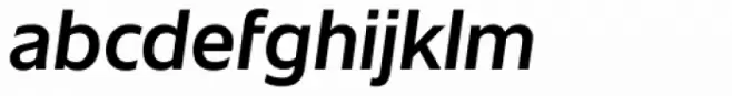 Unitext Semibold Italic