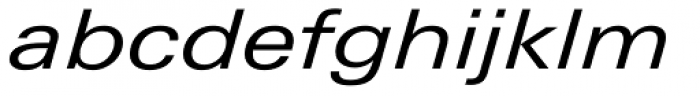 Univers Next Pro 441 Extended Italic