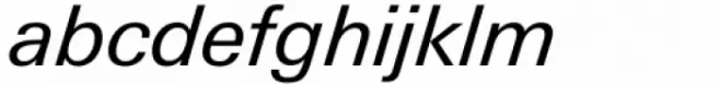Univers Next Variable Italic