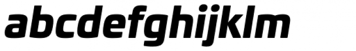 Univia Pro Black Italic