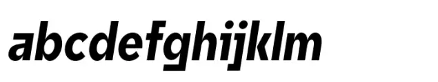 Unytour Display Extra Bold Condensed Italic