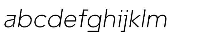 Unytour Light Italic