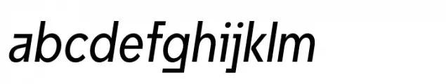 Unytour Medium Condensed Italic