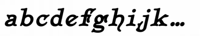 Upona Extra Bold Oblique