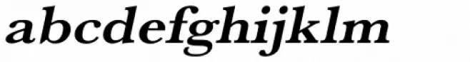 URW Baskerville ExtraWide Bold Oblique