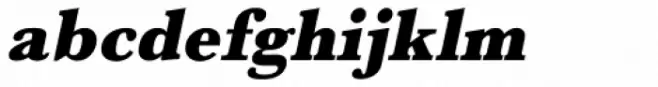 URW Baskerville Narrow UltraBold Oblique