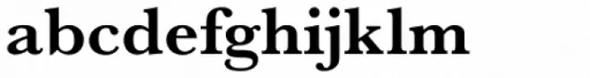 URW Baskerville Wide Bold
