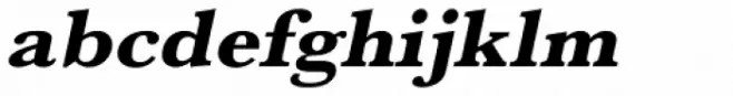 URW Baskerville Wide ExtraBold Oblique