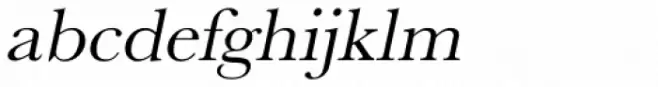URW Baskerville Wide Oblique