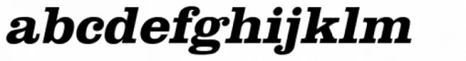 URW Clarendon Wide Bold Oblique