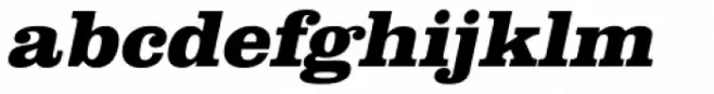 URW Clarendon Wide ExtraBold Oblique