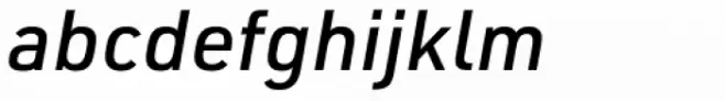 URW DIN Medium Italic