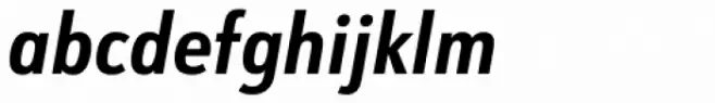 URW Form Cond Bold Italic