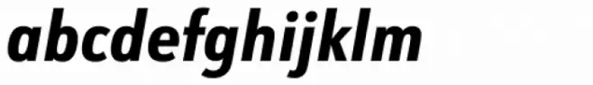 URW Form Cond Extra Bold Italic
