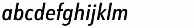 URW Form Cond Medium Italic