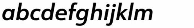 URW Form Demi Italic