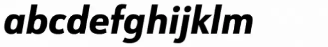 URW Form Semi Cond Extra Bold Italic