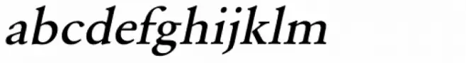 URW Garamond Wide Medium Oblique