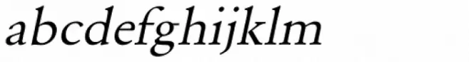 URW Garamond Wide Oblique