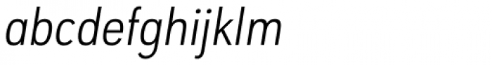 URW Geometric Condensed Light Oblique