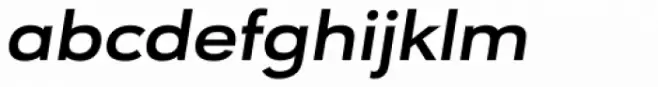 URW Geometric Extended Bold Oblique