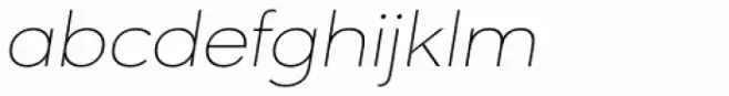 URW Geometric Extended Thin Oblique