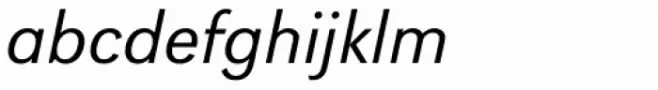 URW Grotesk Light Italic