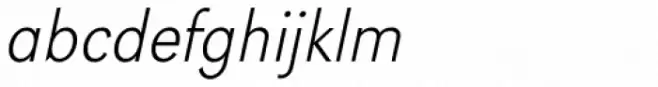 URW Grotesk Narrow ExtraLight Oblique