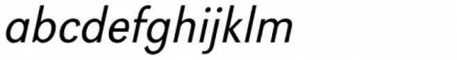 URW Grotesk Narrow Light Oblique