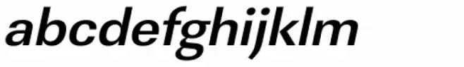 URW Linear Wide Bold Oblique